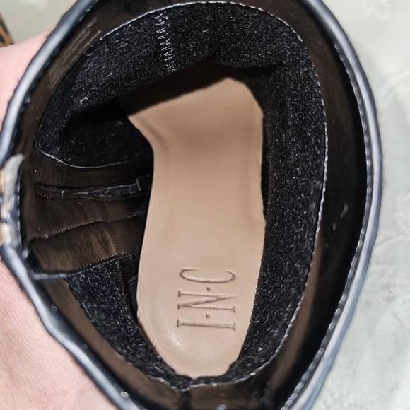 INC. International Concepts - Leopard Print Fur Dyed Booties - Picture 13 of 16